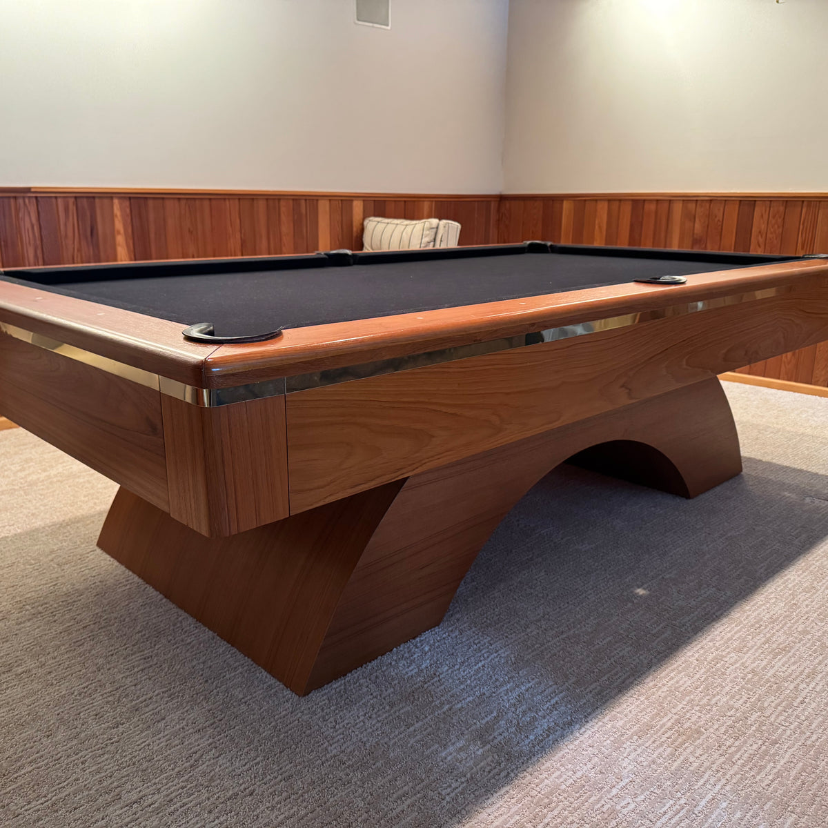 8’ Custom Rainbow Arch Pool Table – The Pool Table Guys MN